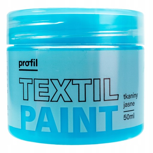 Farba na svetlé látky PROFIL 50ml svetlomodrá