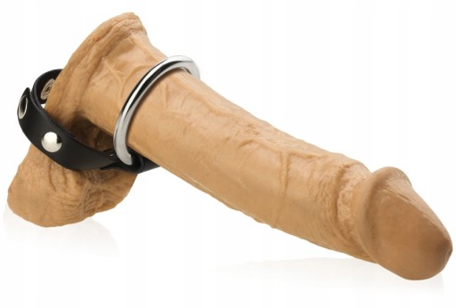 Prsteň na penis s nastaviteľným pásikom na semenníky