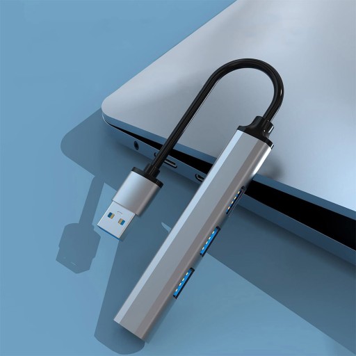 ADAPTÉR SPLITTER SPLITTER SUPER SLIM HUB 4x USB-A 3.0