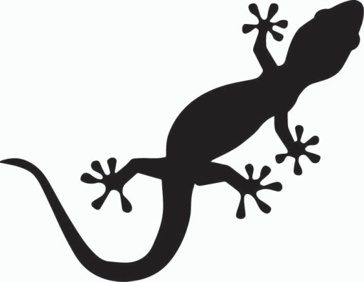 Samolepka JAŠTERIČKA GEKKO