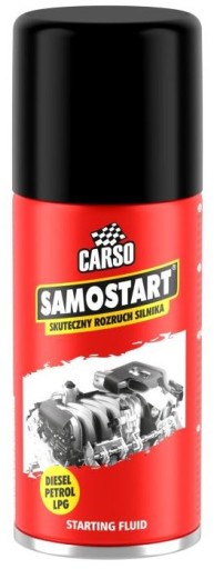 CARSO SAMOSTART UĽAHČUJE ŠTARTOVANIE 150ML MOTORA