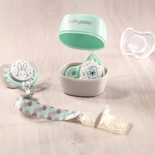 BABYONO Zásobník na cumlík NATURAL 535/02