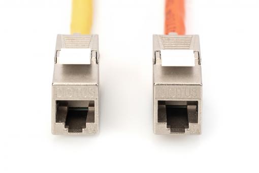 Keystone RJ45 STP kat.6A zásuvka, bez náradia