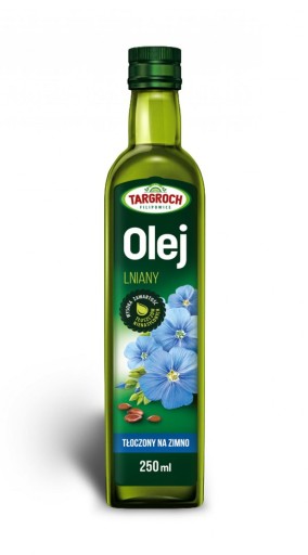 Za studena lisovaný ľanový olej 250 ml Targroch