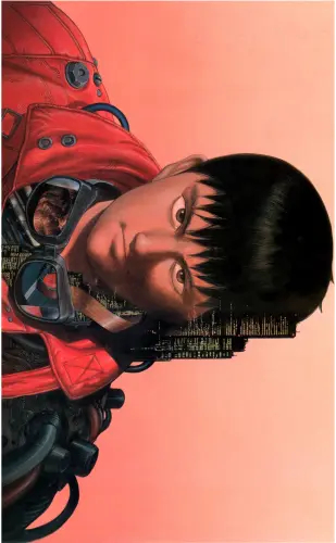 Anime Manga Akira plagát a_002 A3 (vlastné)
