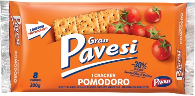 GRAN PAVESI Pomodoro paradajkovo-bylinkové krekry 280g