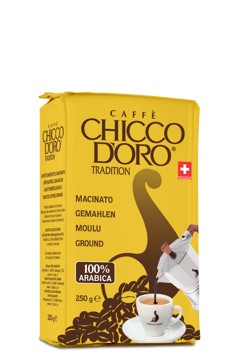 CHICCO D'ORO Tradition Moka káva 100% Arabica 250g