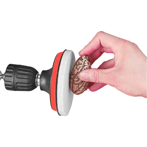 KOTÚČ SO VELCRO VELCRO DISKOVÝ VRTÁK + LEŠTIACI PLST 125mm