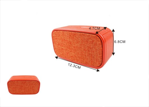 HDY-N11I BLUETOOTH REPRODUKTOR ČERVENÝ 706186