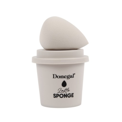 Hubka na make-up Donegal Latte s puzdrom