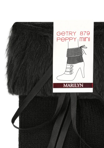 Dámske návleky na nohy, teplé na zimu, poľský výrobca Marilyn Peppy 897