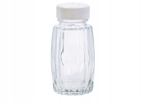 SOL A PEPRE biela nádoba na soľ, korenie, 50 ml, korenie