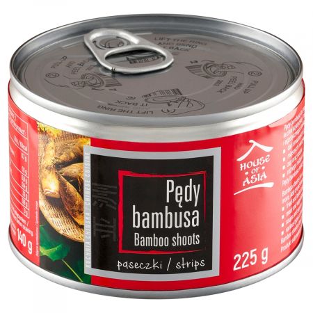 House of Asia Bambusové výhonky prúžky 225 g