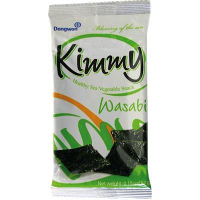 Riasa Nori, pražené chipsy s príchuťou Wasabi, 3,5g Dongwon