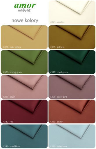 AMOR VELVET LÁTKA PLYŠOVÁ TALIANSKÁ LÁTKA POTAHOVÝ MATERIÁL
