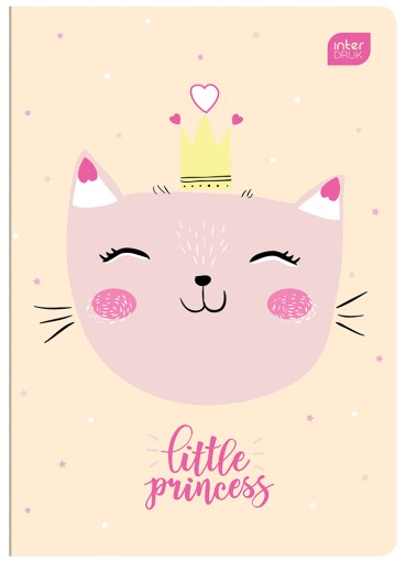 INTERPRINT ŠKOLSKÝ ZÁPISNÍK 16 listov 3 riadky farba PANDA CAT mix