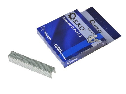 Sponky 0,7x11,3 14mm 1000ks. GEKO G01329