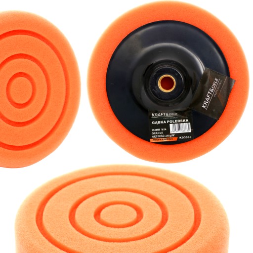Leštiaci špongia 150mm závit M14 KD3060