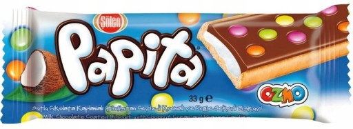 Kokosová tyčinka Papita s dražé Solen 33g