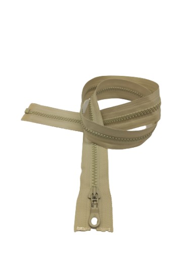 Zips, POSUVNÉ, KOCKÉ, 50 cm, OLIVOVÉ