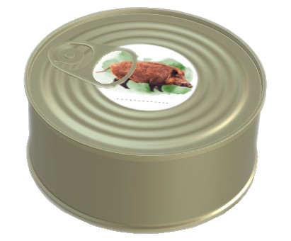 Menovky, priemer 4 cm, na písanie BOAR, zelené, 24 ks