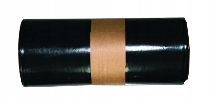 Vrecia na suť, čierne, silné, 160l, 10ks, 70m