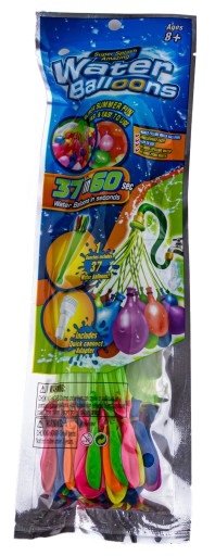 VODNÉ BALÓNY VODNÉ BOMBY Automatické 37 ks + závit