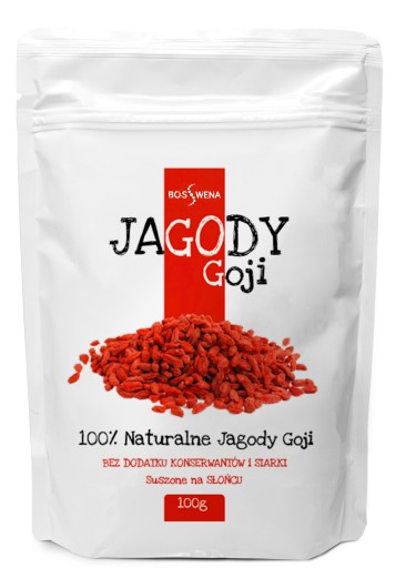 Goji bobule 100g - ovocie sušené na slnku