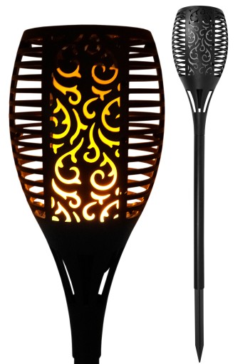 Solárne záhradné svietidlo LED Torch Flame 50cm