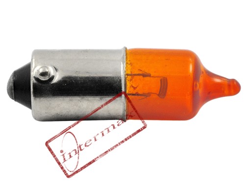 23W 12V BA9S ORANŽOVÁ ŽIAR