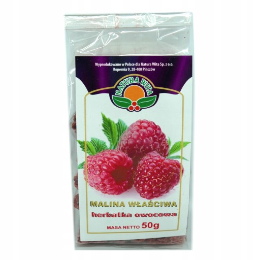 Sušené plody maliny bez cukru - Natura Wita 50g