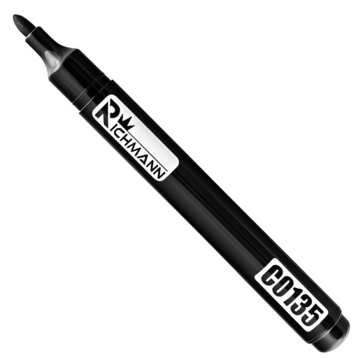 STAVEBNÁ ZNAČKA HRUBÁ, ČIERNA 2 MM RICHMANN C0135