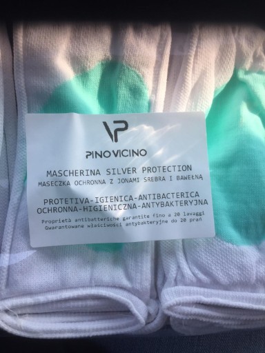 OPÄTOVNE POUŽITEĽNÁ OCHRANNÁ MASKA S iónmi Striebra AG+