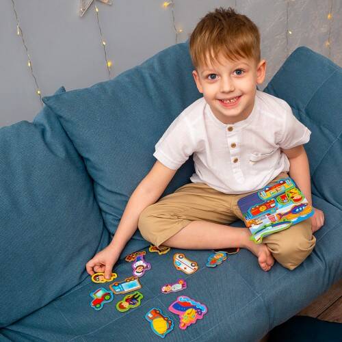 MAGNETICKÝ PREPRAVNÝ SET S DOSKOVÝMI MAGNETMI ROTER KAFER PUZZZLE