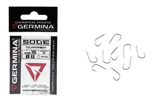 GERMINA SODE NIKEL HÁČKY 10ks-6