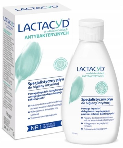 Lactacyd Specialist Tekutina na intímnu hygienu, ANTIBAKTERIÁLNA - 200 ml