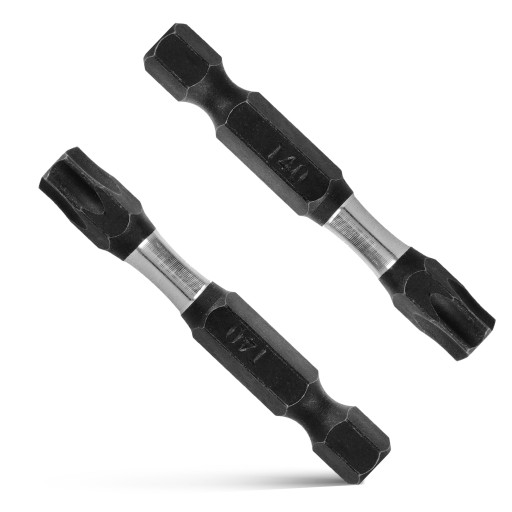 Nárazový bit TX40 Nárazový bit 50mm | Nárazový bit pre skrutkovač 2 ks.