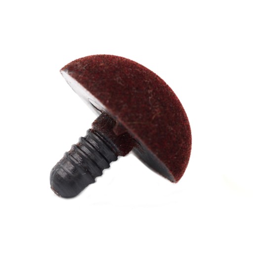 HNEDÝ SEMIŠOVÝ MASKOT NOS 30 mm