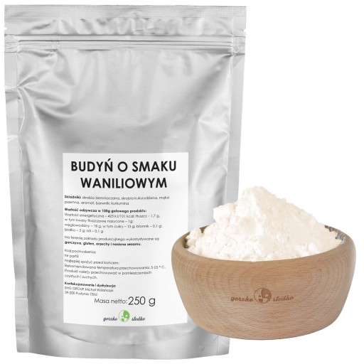 VANILKOVÝ PUDDING krémový pudingový prášok 250g