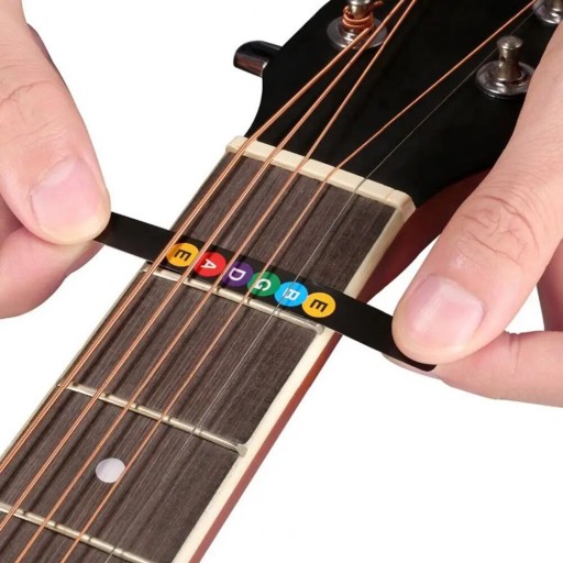 Nálepky na učenie sa hrať na gitare | Hudobné nálepky