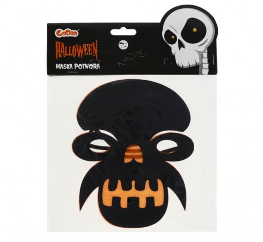 MONSTER 2 Halloween jemná plstená maska