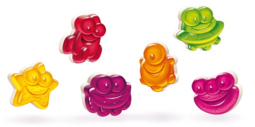 NIMM2 ŚMIEJŻELKI MLEKOSMICI JELLIES 90G VEGE