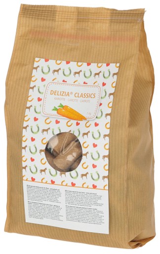 Delizia Classic maškrty pre kone, 1 kg, Kerbl