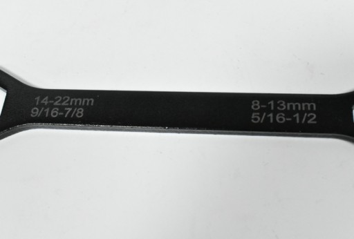 UNIVERZÁLNY KRÚŽKOVÝ KĽÚČ PALEC METRICKÝ TORX 8-22 MM