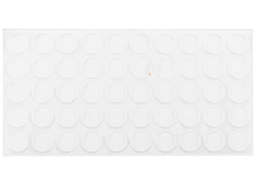 Silikónový nárazník Tlmič 10x1,5mm 50 ks