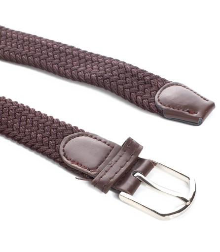 Ležérny dámsky opasok 2,5 cm zapletaný opasok