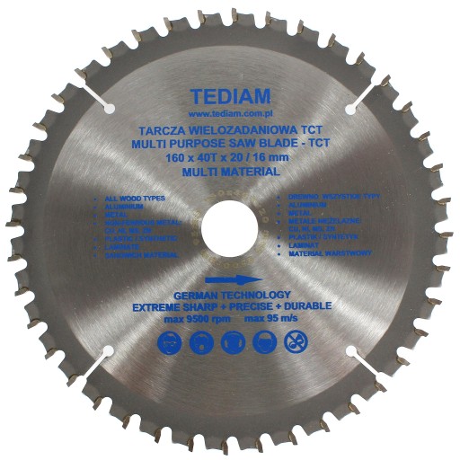 MULTI-TASK SAW DISC TCT 160 40 zubov