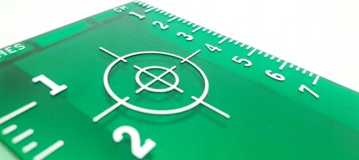LASEROVÝ CIEĽOVÝ ŠTÍT ZELENÁ MAGNETICKÁ PLATŇA