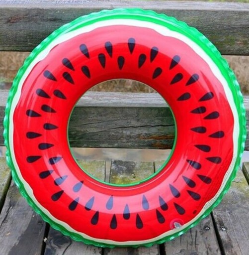 Nafukovací nafukovací matrac na pláž Watermelon Ring 80 cm.