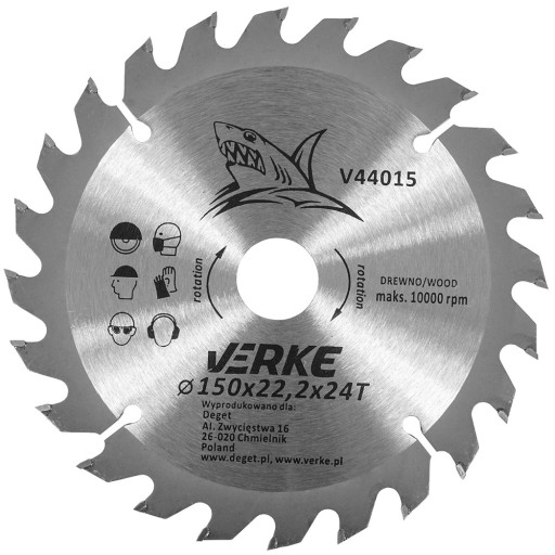PÍLOVÝ KOTOUČ WIDIA NA REZANIE DREVA 150 mm x 22,2 24T WIDIA CARBIDE